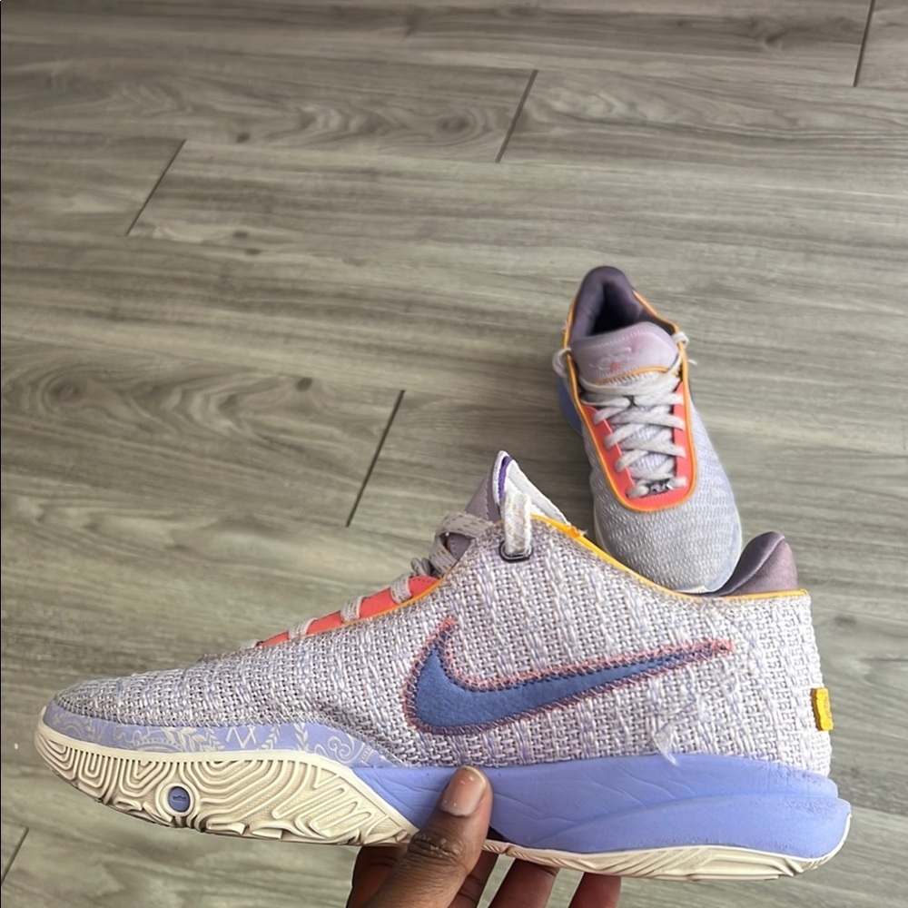Nike LeBron 20 Multicolor Athletic Sneakers - Picture 4 of 12